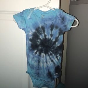 Tie dye onesie